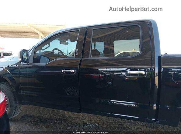 1FTEW1EG1JKF60163 2018 FORD F150 Black სალონის 360-გრადუსიანი ხედი