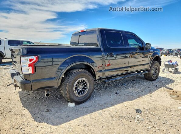 1FTEW1EG1JKF79781 2018 FORD F150 Black Задня права чверть
