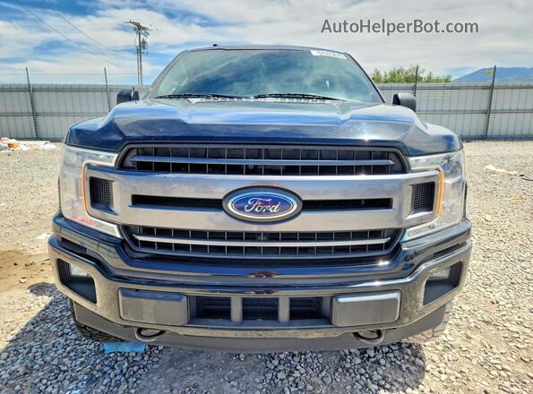 1FTEW1EG1JKF79781 2018 FORD F150 Black Вид спереду