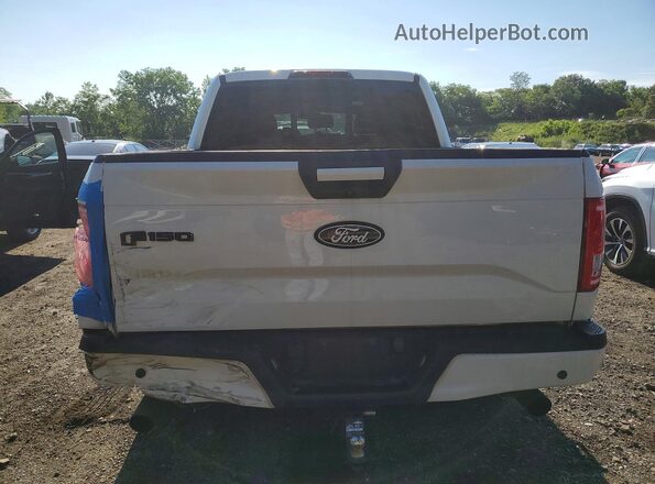 1FTEW1EG2GFB89757 2016 FORD F150 White Widok z tyłu