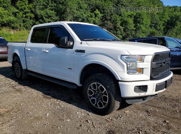 1FTEW1EG2GFB89757 2016 FORD F150 White Przód prawy