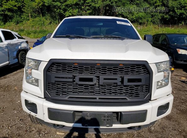 1FTEW1EG2GFB89757 2016 FORD F150 White Widok z przodu