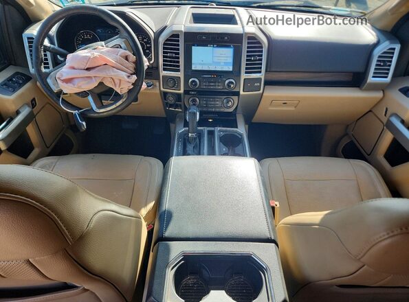 1FTEW1EG2GFB90925 2016 FORD F150 Green წინა პანელის ხედი
