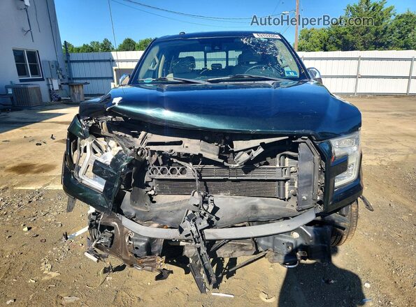 1FTEW1EG2GFB90925 2016 FORD F150 Green წინა ხედი