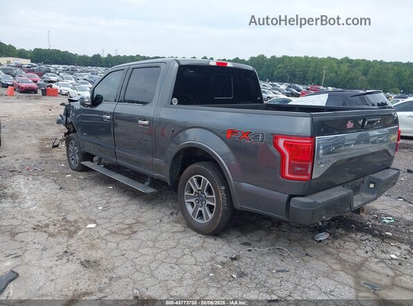 1FTEW1EG2GFC25429 2016 FORD F150 Gray Հետևի ձախ