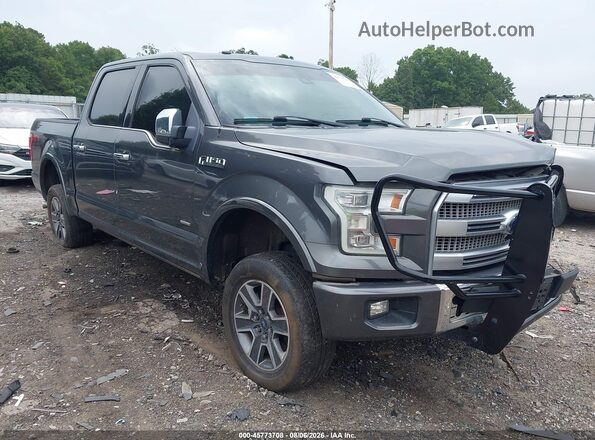 1FTEW1EG2GFC25429 2016 FORD F150 Gray 