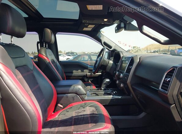 1FTEW1EG2GFC84190 2016 FORD F150 Серый Вид салона спереди