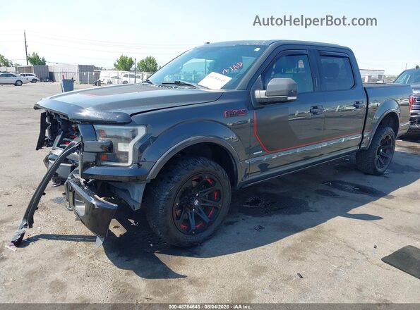 1FTEW1EG2GFC84190 2016 FORD F150 Серый Передняя левая четверть