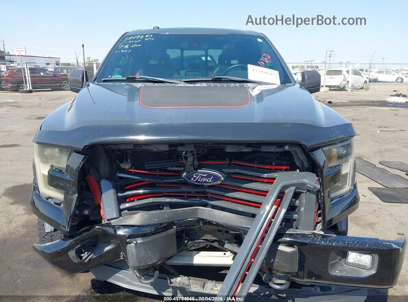 1FTEW1EG2GFC84190 2016 FORD F150 Серый Вид щитка приборов