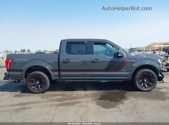 1FTEW1EG2GFC84190 2016 FORD F150 Серый Вид задней части салона