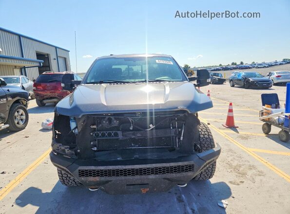 1FTEW1EG2GKF62772 2016 FORD F150 Gray Вид спереду