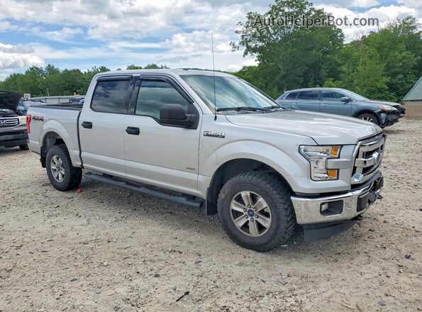 1FTEW1EG2HFC04856 2017 FORD F150 Серебряный Передняя правая четверть