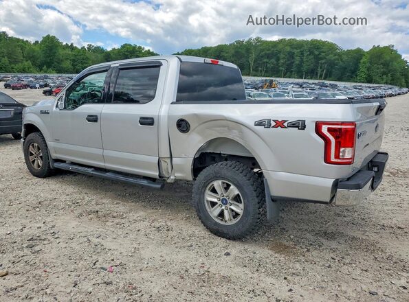 1FTEW1EG2HFC04856 2017 FORD F150 Серебряный Задняя левая четверть