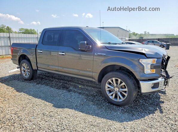 1FTEW1EG2HFC55631 2017 FORD F150 Black Передня права чверть