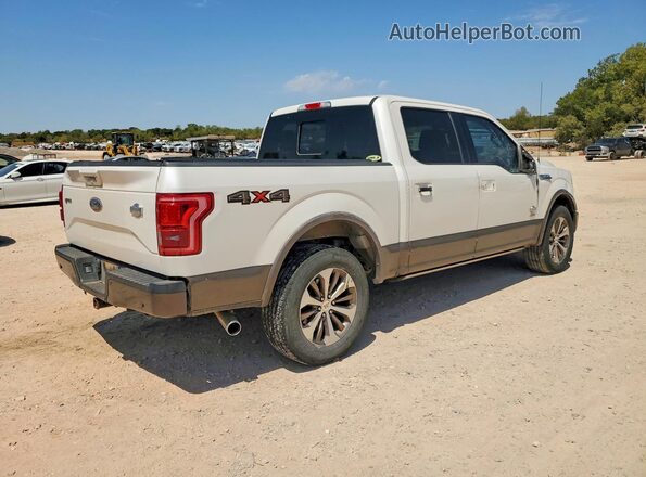 1FTEW1EG2HFC88631 2017 FORD F150 White Tył prawy