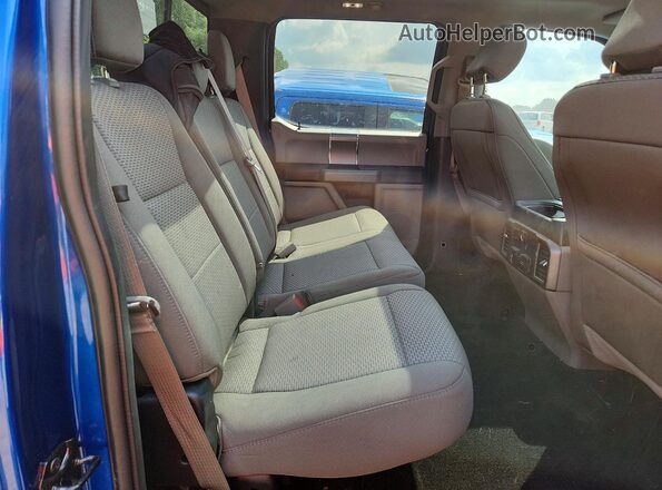 1FTEW1EG2JFB57169 2018 FORD F150 Синий Вид задних сидений