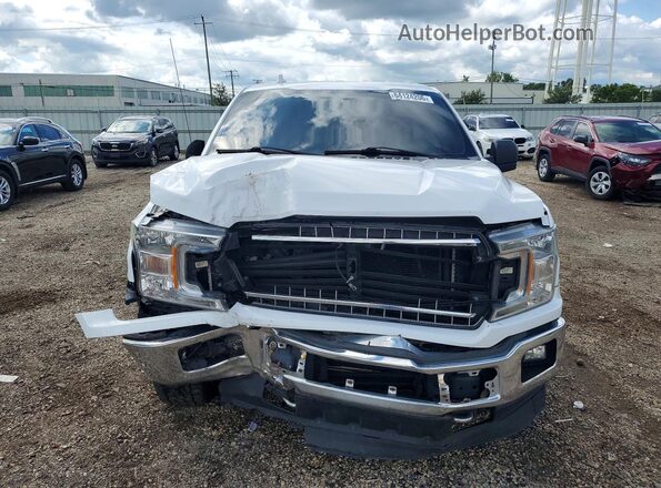 1FTEW1EG2JFB81990 2018 FORD F150 White Front view