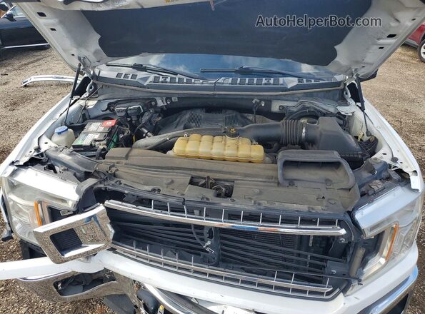 1FTEW1EG2JFB81990 2018 FORD F150 White Rear interior view