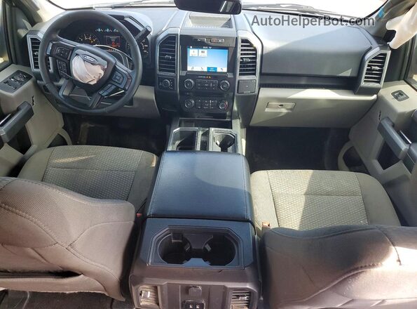 1FTEW1EG2JFB81990 2018 FORD F150 White Dashboard view