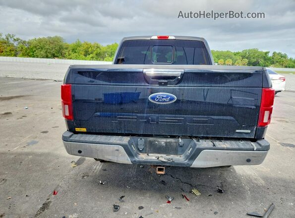 1FTEW1EG2JKC01887 2018 FORD F150 Черный Вид сзади