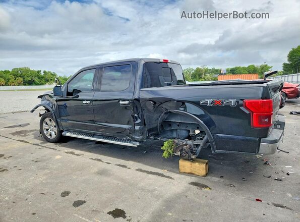 1FTEW1EG2JKC01887 2018 FORD F150 Черный Задняя левая четверть