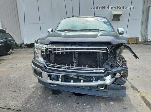 1FTEW1EG2JKC01887 2018 FORD F150 Черный Вид спереди