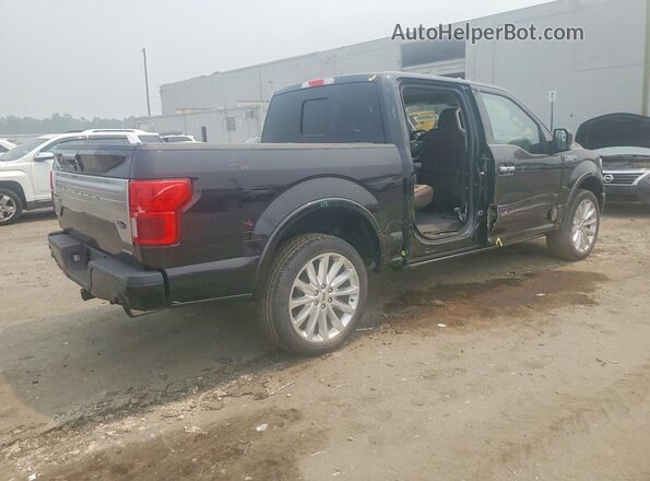1FTEW1EG2KFA71040 2019 FORD F150 Black უკანა მარჯვენა