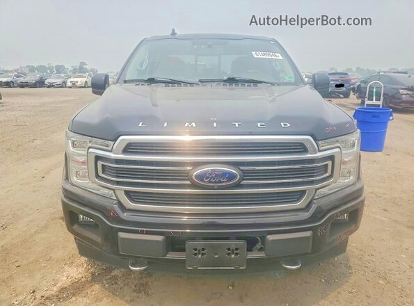 1FTEW1EG2KFA71040 2019 FORD F150 Black წინა ხედი