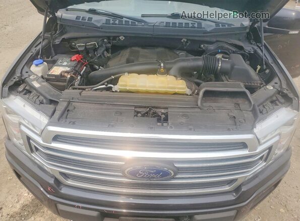 1FTEW1EG2KFA71040 2019 FORD F150 Black უკანა სალონის ხედი