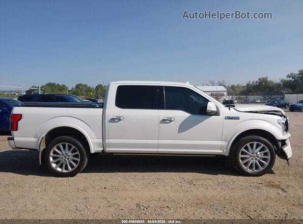 1FTEW1EG2KFD20338 2019 FORD F150 White Widok wnętrza z tyłu