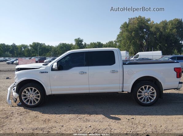 1FTEW1EG2KFD20338 2019 FORD F150 White Widok wnętrza 360 stopni