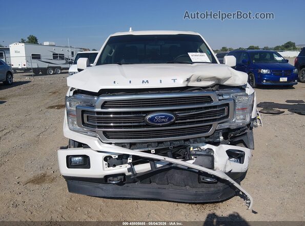 1FTEW1EG2KFD20338 2019 FORD F150 White Widok zestawu wskaźników