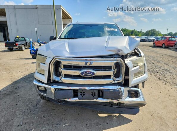 1FTEW1EG3GFB28739 2016 FORD F150 Silver წინა ხედი