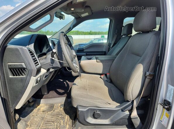 1FTEW1EG3GFB28739 2016 FORD F150 Silver წინა სალონის ხედი