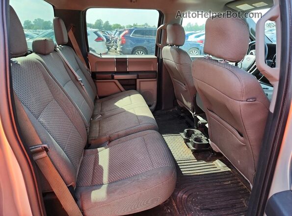 1FTEW1EG3GFB28739 2016 FORD F150 Silver უკანა სავარძლების ხედი
