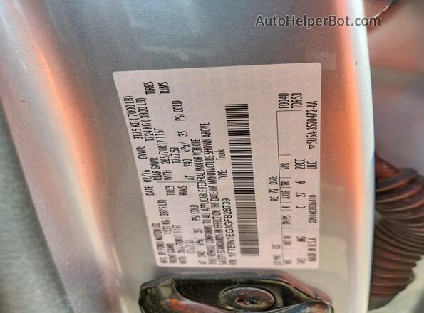 1FTEW1EG3GFB28739 2016 FORD F150 Silver ძრავის განყოფილების ხედი