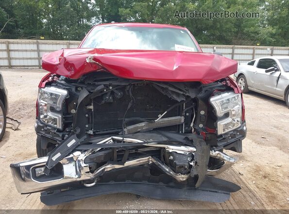 1FTEW1EG3GFB76953 2016 FORD F150 Красный Вид щитка приборов