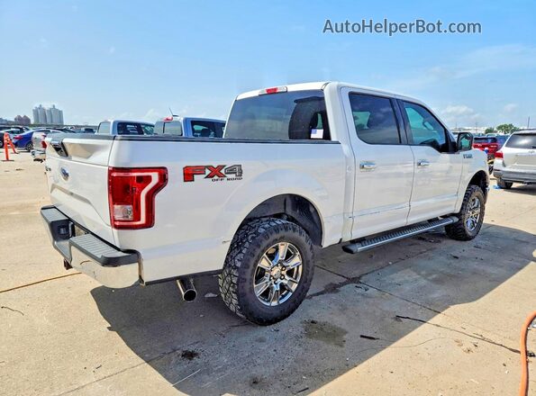 1FTEW1EG3GKF39372 2016 FORD F150 White უკანა მარჯვენა