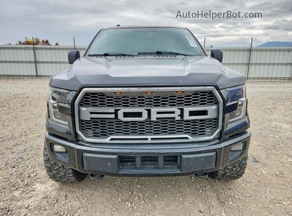 1FTEW1EG3GKF82853 2016 FORD F150 Black Вид спереду