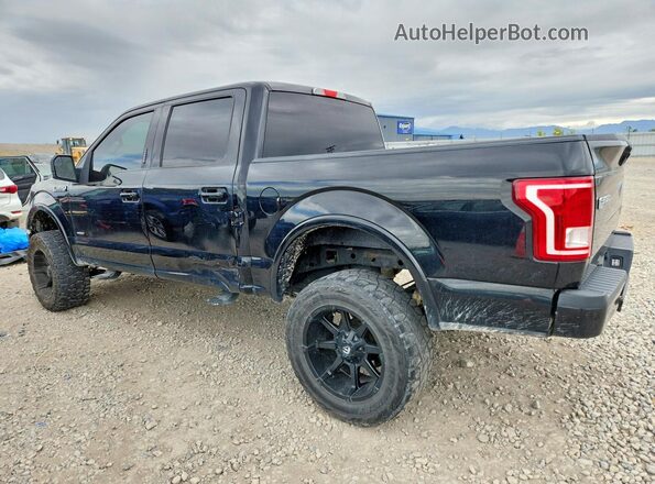 1FTEW1EG3GKF82853 2016 FORD F150 Black Задня ліва чверть