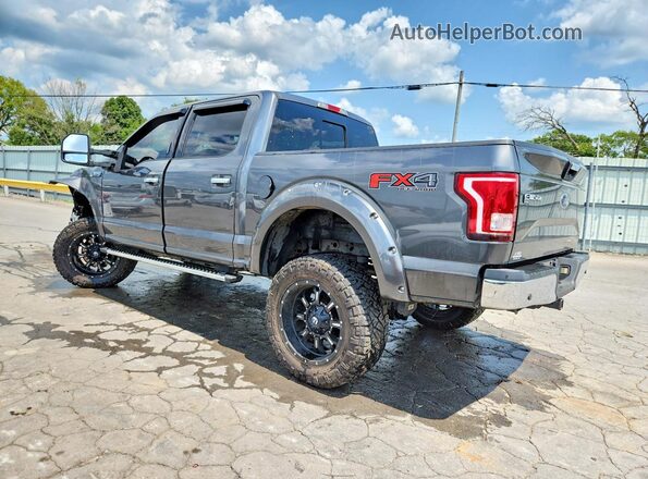1FTEW1EG3HFA56913 2017 FORD F150 Gray Հետևի ձախ