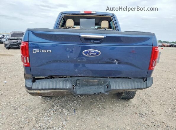 1FTEW1EG3HFC13288 2017 FORD F150 Blue Հետևի տեսք