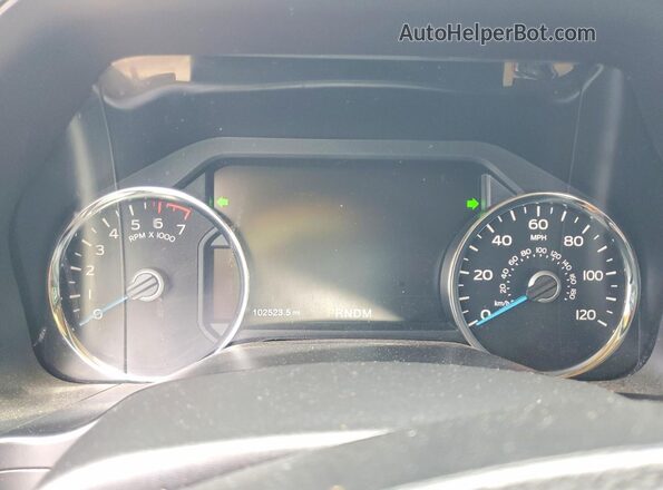 1FTEW1EG3HFC13288 2017 FORD F150 Blue Սարքավորումների վահանակի տեսք