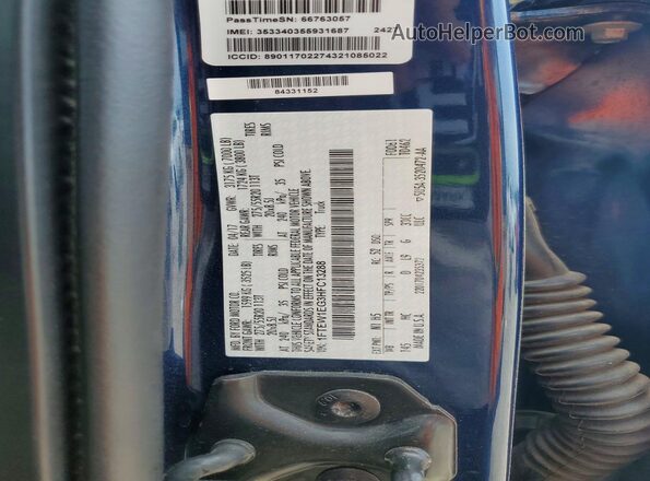 1FTEW1EG3HFC13288 2017 FORD F150 Blue Շարժիչի բաժամունքի տեսք