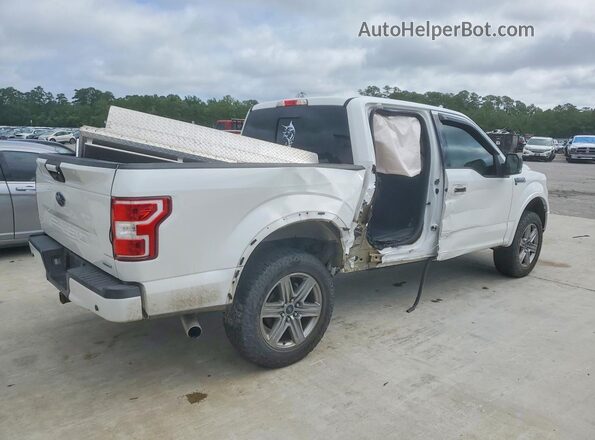 1FTEW1EG3JFC24295 2018 FORD F150 White უკანა მარჯვენა