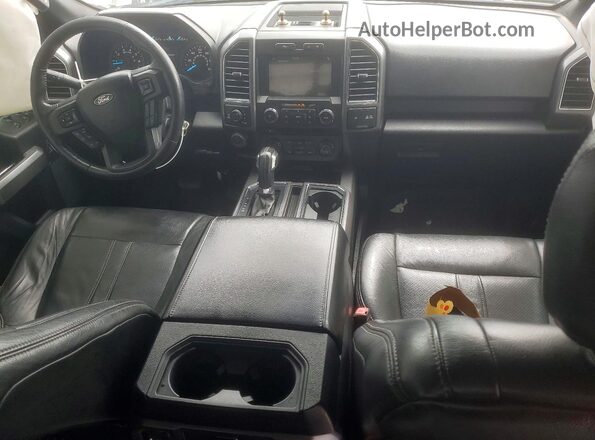 1FTEW1EG3JFC24295 2018 FORD F150 White წინა პანელის ხედი