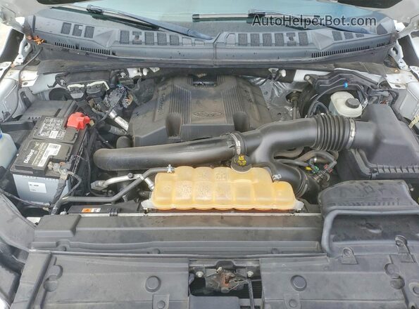 1FTEW1EG3JFC24295 2018 FORD F150 White უკანა სალონის ხედი
