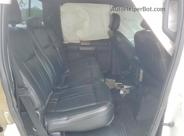 1FTEW1EG3JFC24295 2018 FORD F150 White უკანა სავარძლების ხედი