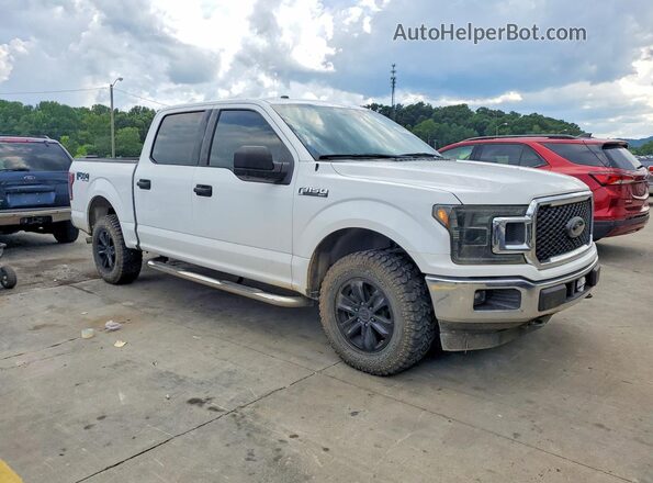 1FTEW1EG3JFD54285 2018 FORD F150 White Przód prawy
