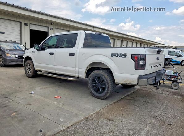 1FTEW1EG3JFD54285 2018 FORD F150 White Tył lewy